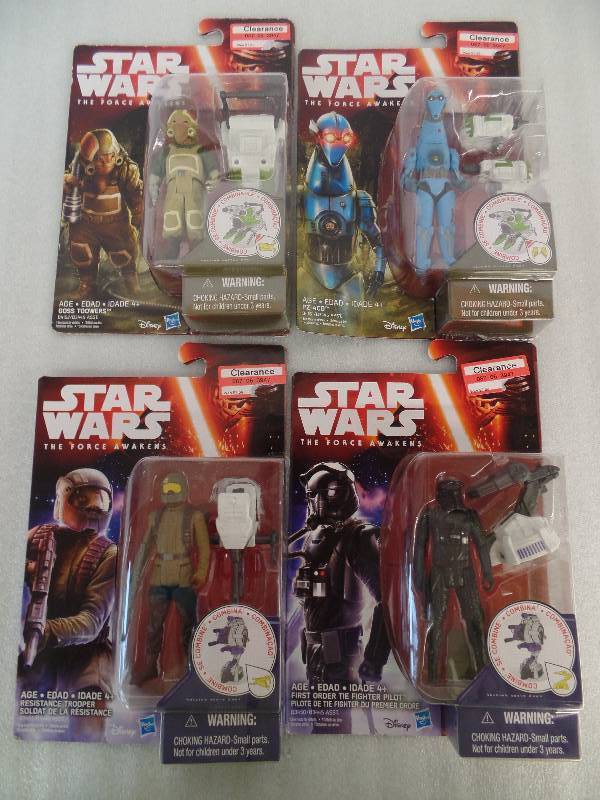 Star Wars The Force Awakens Small Figurines