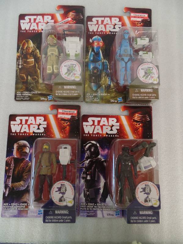 Star Wars The Force Awakens Small Figurines