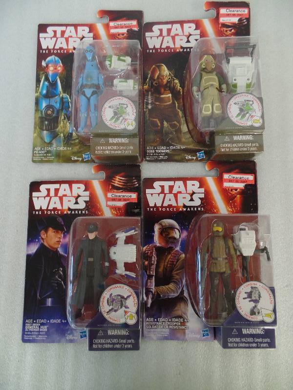 Star Wars The Force Awakens Small Figurines