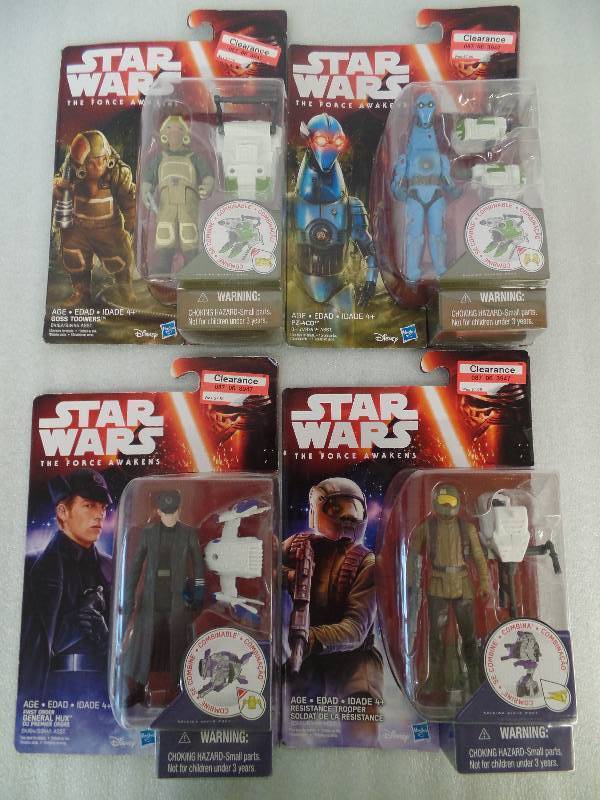 Star Wars The Force Awakens Small Figurines