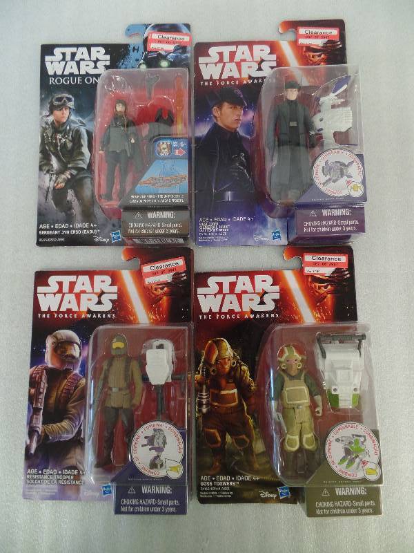 Star Wars The Force Awakens Small Figurines
