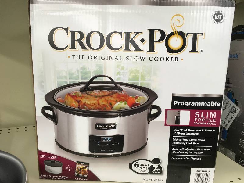 lot 536 image: 6 QT CROCK POT WLITTLE DIPPER
