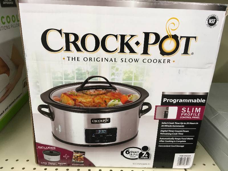 lot 557 image: 6 QT CROCK POT WLITTLE DIPPER
