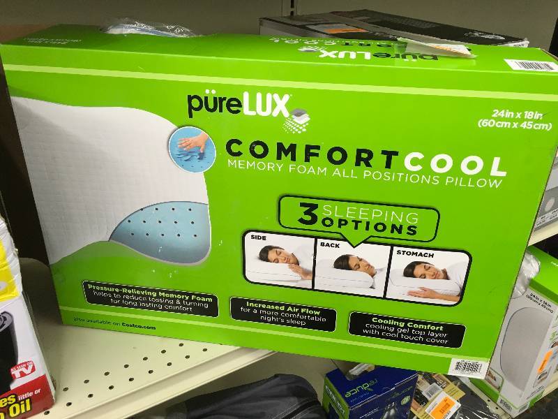 lot 558 image: PURELUX COMFORTCOOL PILLOW