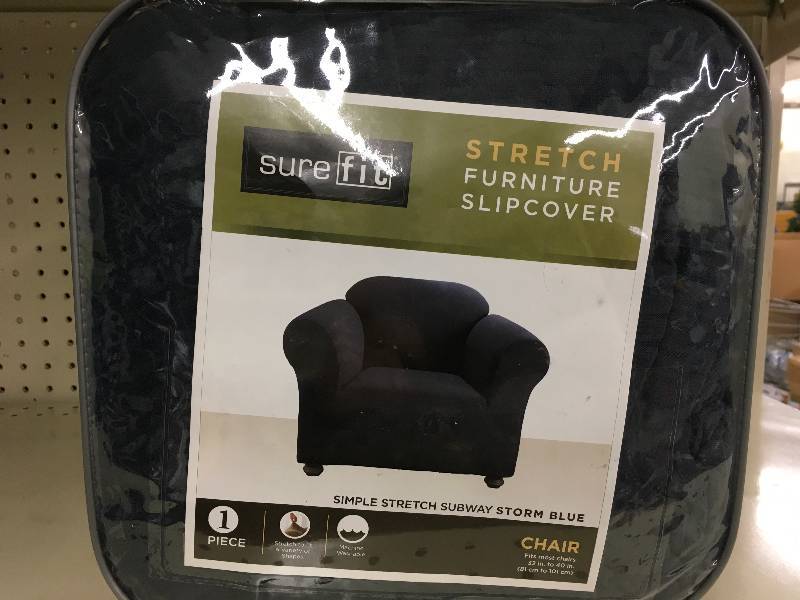lot 580 image: SURE FIT STRETCH CHAIR COVER