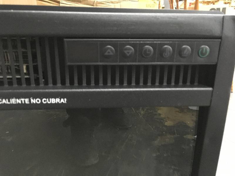 FEBO FLAME ELECTRIC FIREPLACE WITH REMOTE | JANUARY UNCLAIMED FREIGHT
