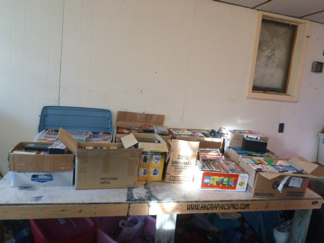 lot 42 image: Large Lot of VHS Movies and Tapes