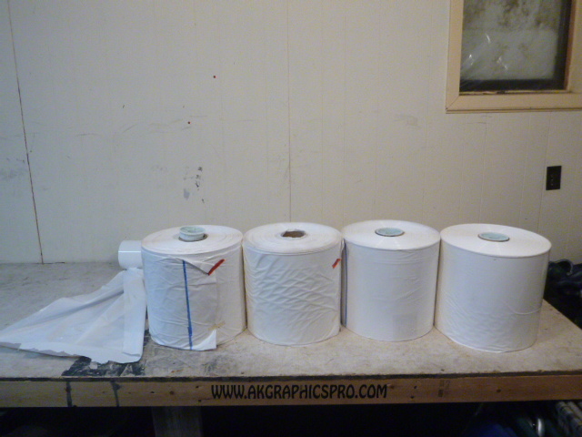 lot 44 image: 4 Rolls of Plastic