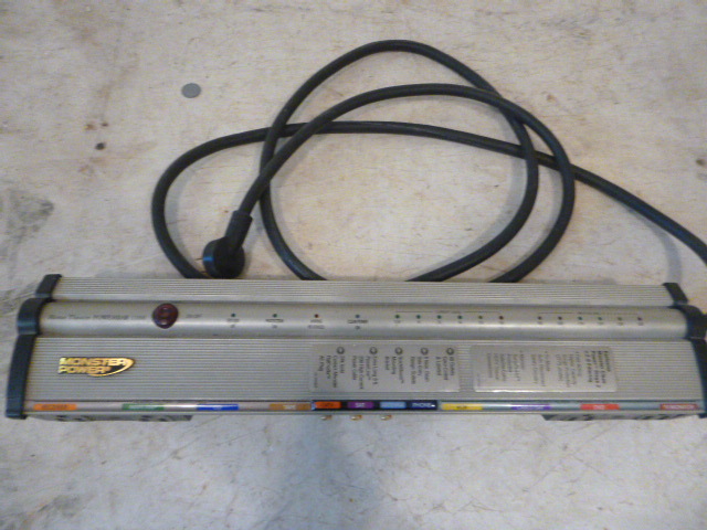 lot 45 image: Monster Power Home Theater Powerbar 1100