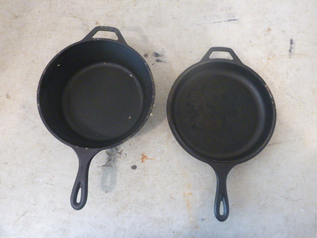 lot 91 image: 2 Lodge Cast Iron Pans
