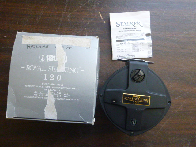 lot 113 image: Isusu Royal Sea King Mooching Reel 120