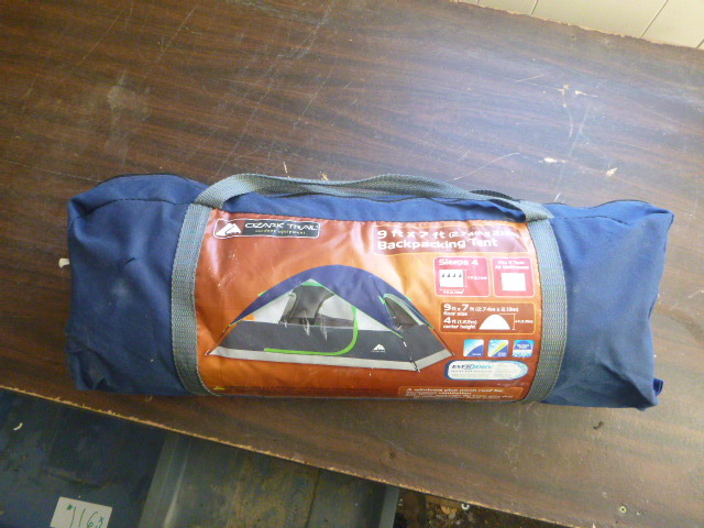 lot 122 image: Ozark Trail Backpacking Tent