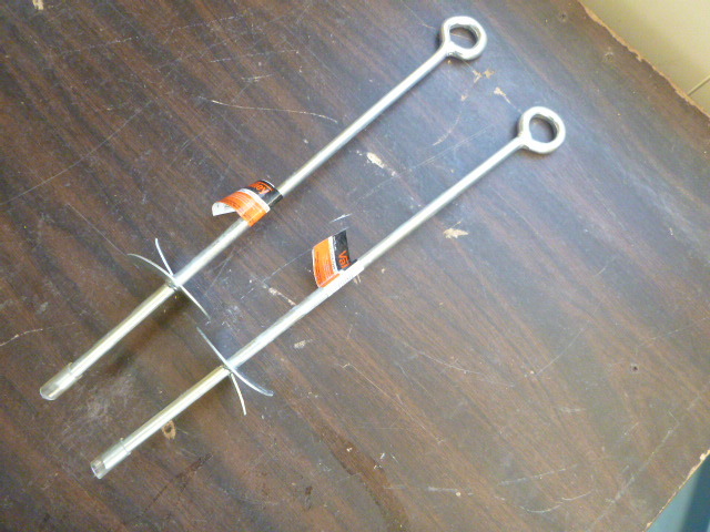 lot 129 image: 2 Valley Quik-Type Tie Down Stakes