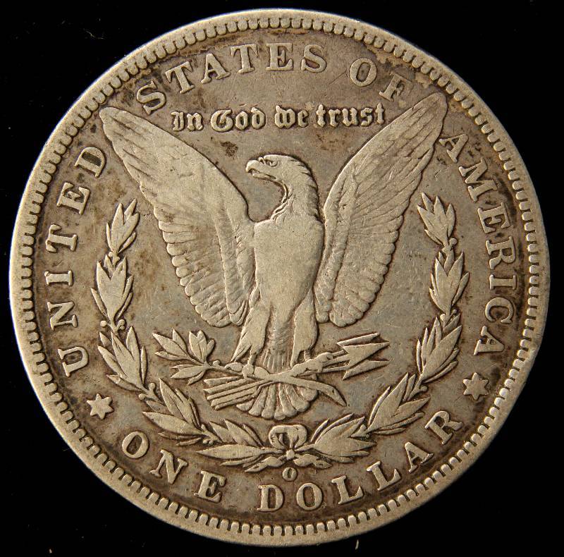 1896-O MORGAN SILVER DOLLAR BETTER DATE COIN