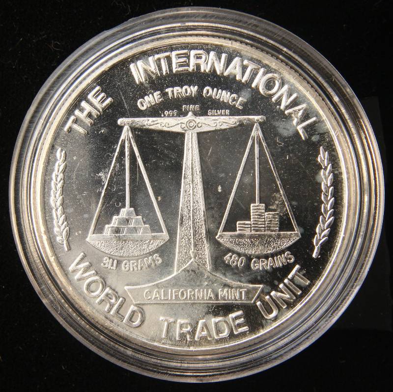 1 TROY OZ. .999 FINE SILVER 1867 HIGHLAND LIGHT IN AIRTITE