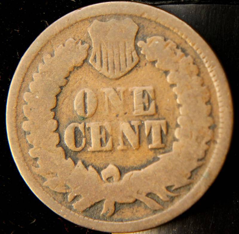 1869 INDIAN HEAD CENT BETTER DATE COIN