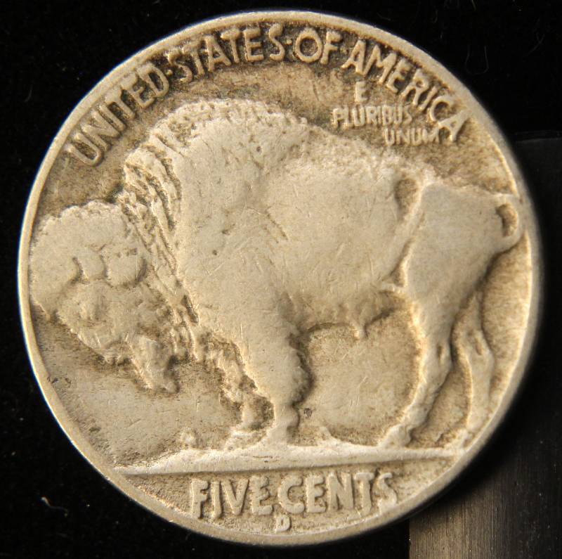 1934-D BUFFALO NICKEL VF