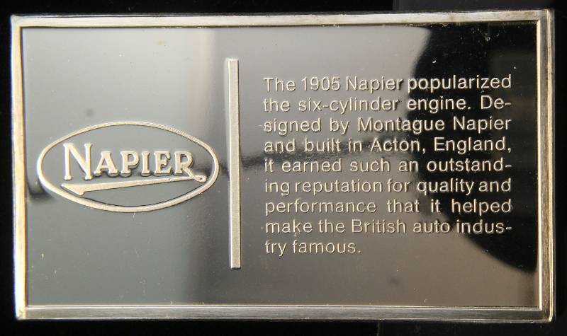 VINTAGE 1905 NAPIER 1000 GRAINS (2.08 TROY OZ) STERLING SILVER BAR