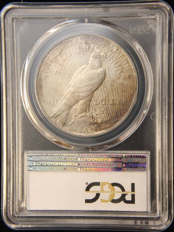 1922 PEACE SILVER DOLLAR MS61 PCGS