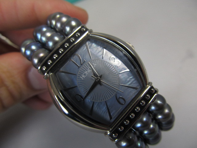 lot 82 image: Pair of Genuine Pearl Honora Watches