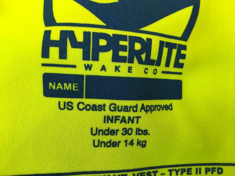 HYPERLITE CHILDINFANT LIFE VEST