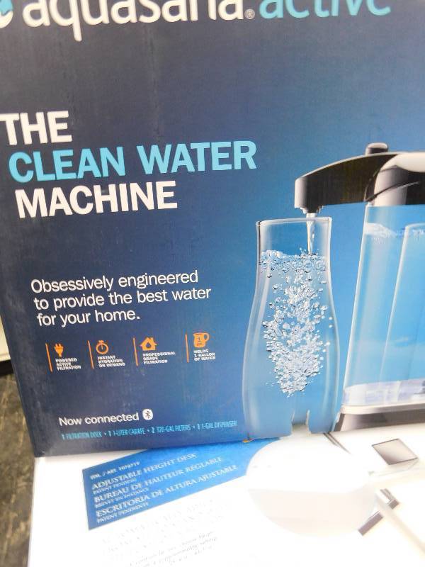 AQUASANA ACTIVE, THE CLEAN WATER MACHINE $124.99