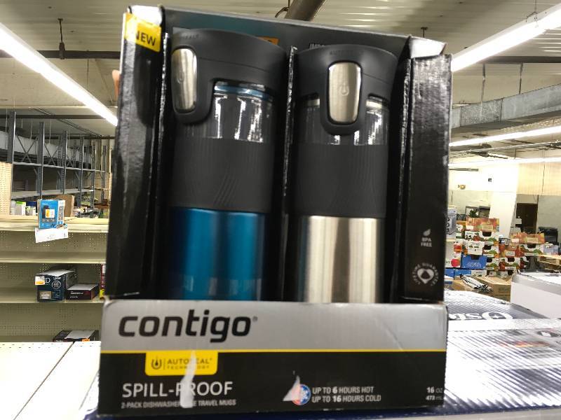 Contigo 2 Pack Spill Proof Traveling Mugs