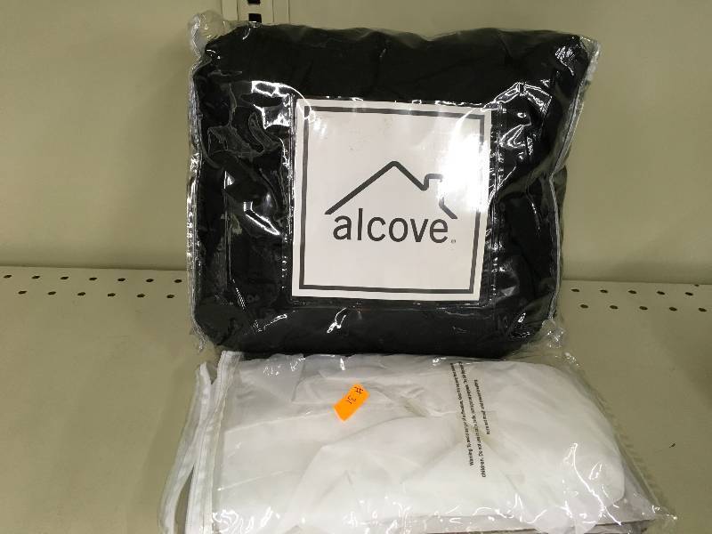 Alcove Solid Color Sheet Set- Twin & Monte Carlo 60X34 Waterfall Valance
