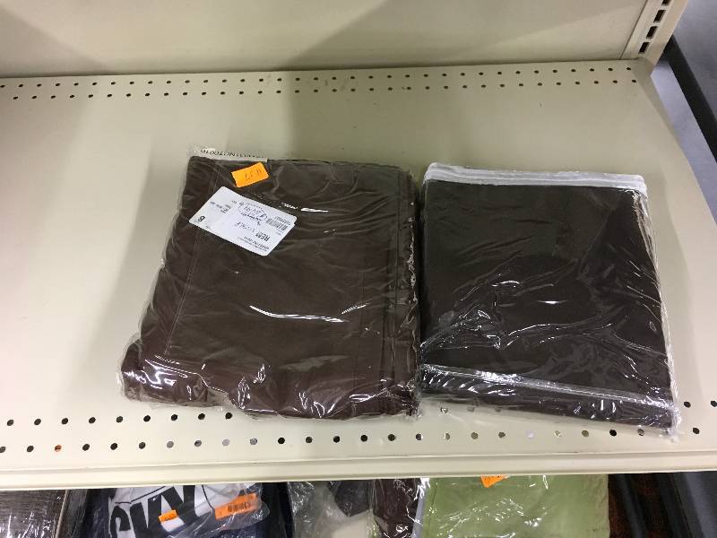 Brown Curtains