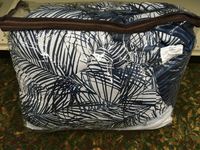 Alcove Comforter Queen Blue