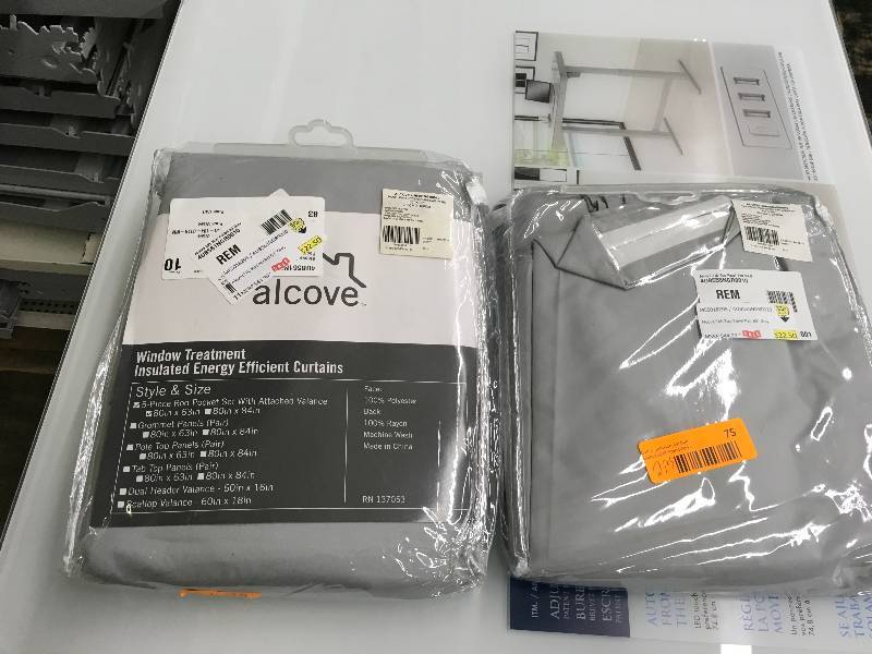 ASSORTED WINDOW TREATMENTS