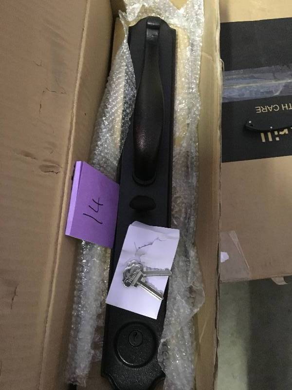 Weslock Wiltshire Exterior Entry Handle, Oil Rubbed Bronze never used