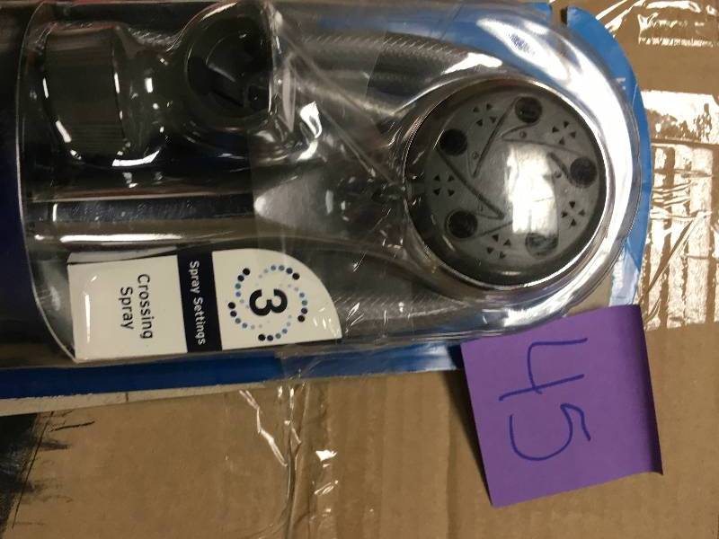 Generic Peerless Chrome 3 Spray Handheld Shower  not used