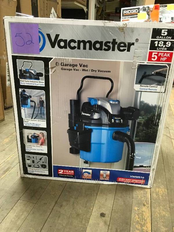 Vacmaster VWM510 - BlackBlue - Canister Cleaner never used