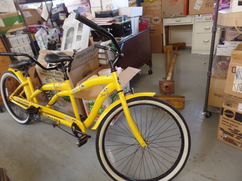 BICYCLE BUILT FOR TWO