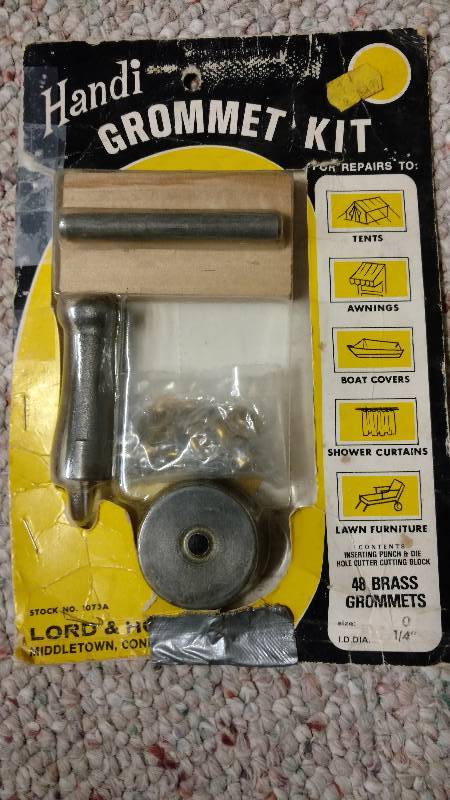 Grommet Kit, Eyelet Setting tool, Wire Cutter & Vice Pliers Snap Set