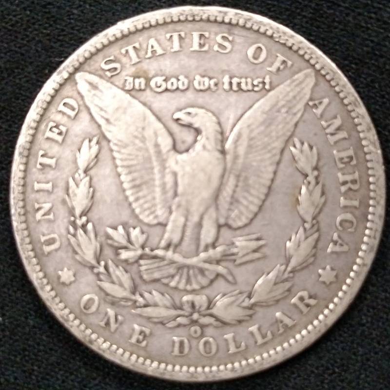 1890 Morgan Silver Dollar