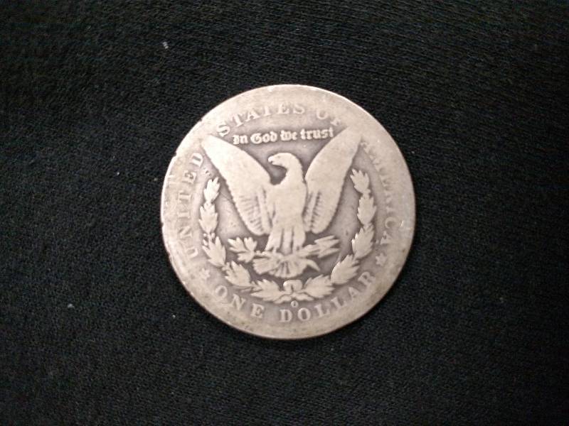 1896 O Morgan Silver Dollar ...