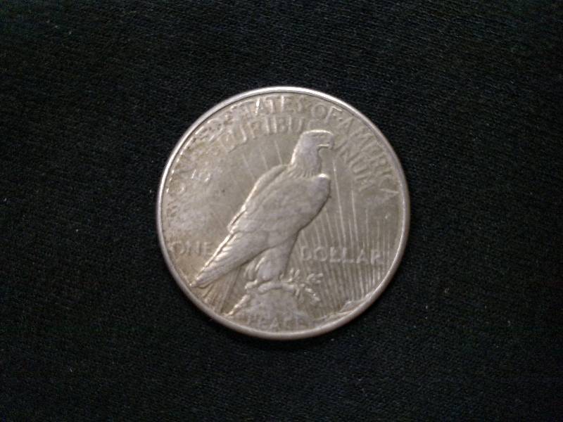 1922 S Peace Silver Dollar...