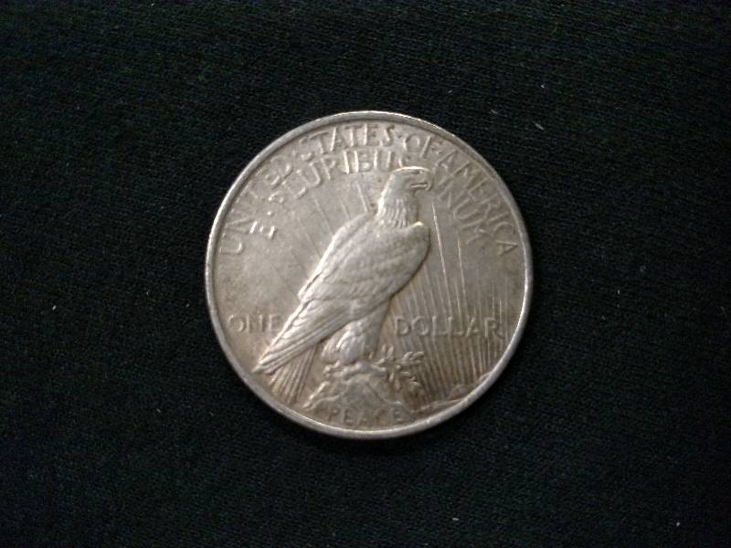 1923 Peace Silver Dollar...