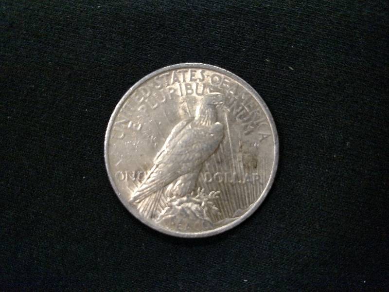 1923 Peace Silver Dollar...