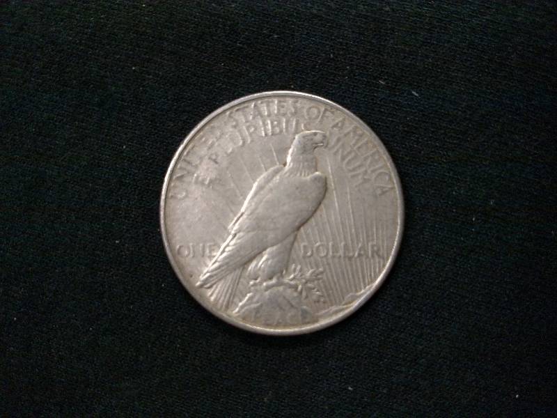1923 D Peace Silver Dollar...