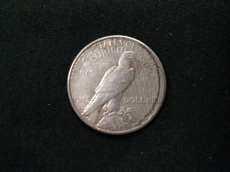 1923 S Peace Silver Dollar...