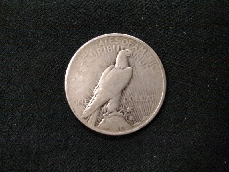 1924 Peace Silver Dollar...