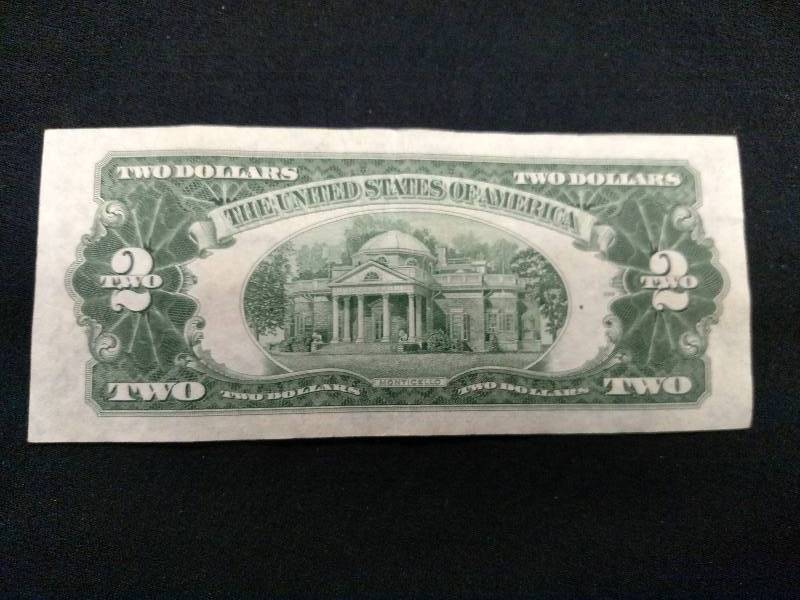 1953 Red Seal Two Dollar Note...