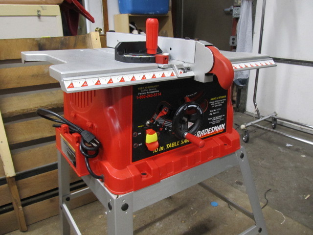 lot 55 image: LIKE NEW Tradesman Table Saw