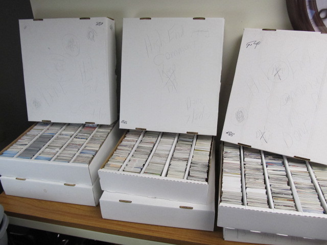 lot 58 image: HUGE Lot of Baseball Cards - High End Commons & Minor Stars
