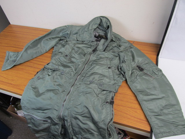 lot 27 image: Vintage US Military Flight Suit Coveralls - Size M