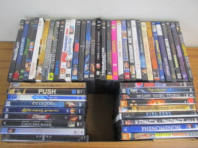 lot 75 image: Lot of 50 DVDs