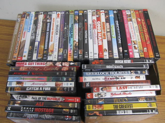 lot 85 image: Lot of 50 DVDs